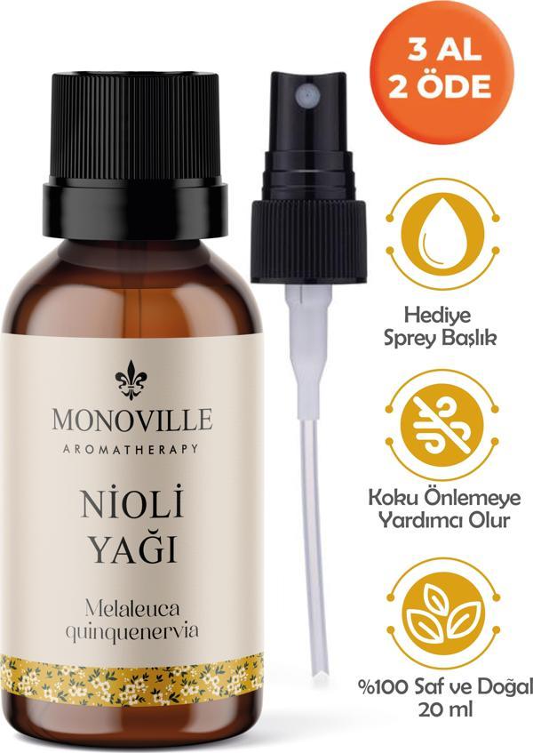 Nioli Uçucu Yağı 20 ml %100 Saf Ve Doğal ( Niaouli Essential Oil ) - Image 1