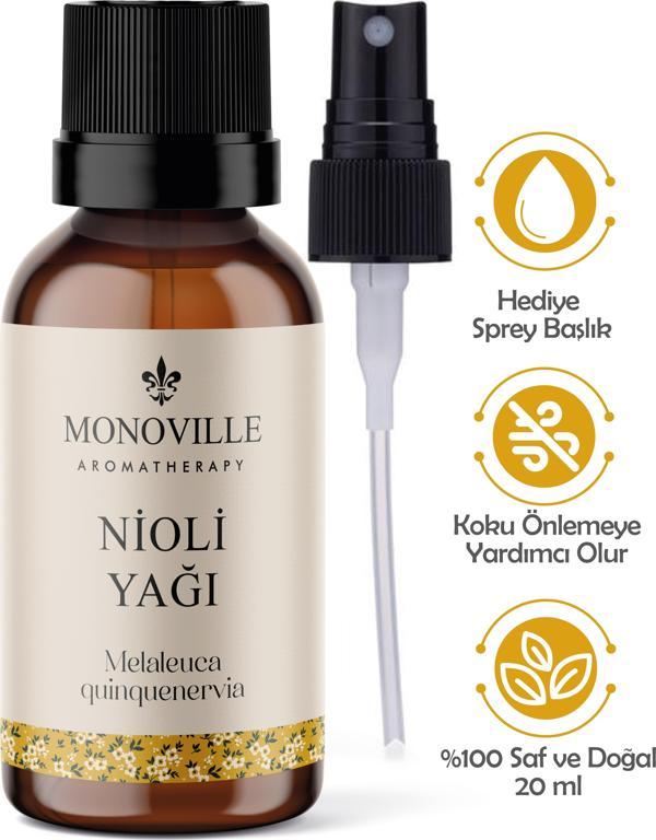 Nioli Uçucu Yağı 20 ml %100 Saf Ve Doğal ( Niaouli Essential Oil ) - Image 1