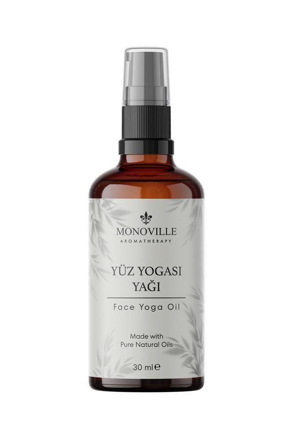 Yüz Yogası Yağı 30 ml Cam Şişede %100 Saf ve Doğal (Face Yoga Oil) - Image 1