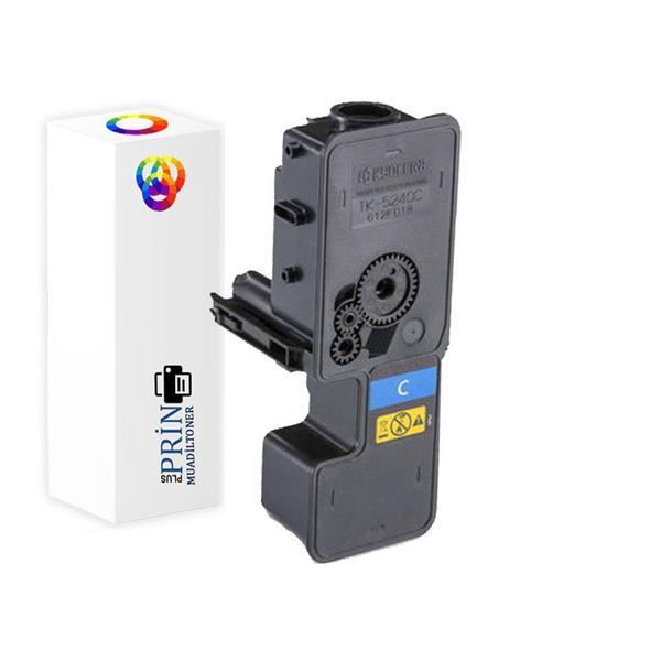 PlusPrint TK-5240 Kyocera Ecosys M5526CDN Mavi Muadil Toner - Image 1
