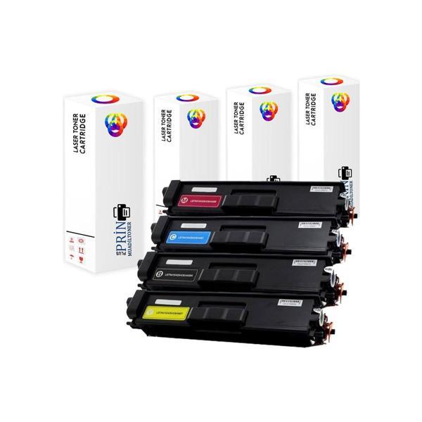 Brother TN466 Brother MFC-L8900CDW Muadil Toner, 4 Renk 1 Takım - Image 1