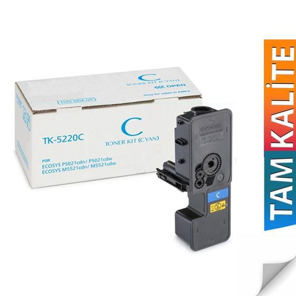 TK-5220 Kyocera Ecosys M5521CDW Uyumlu Muadil Toner Mavi - Image 1