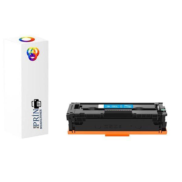 HP 128A - HP CE321A - HP ColorLaserjet CP1525nw Mavi Muadil Toner - Image 1