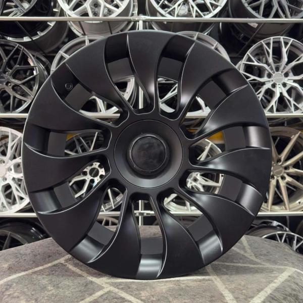 19 inç 5x114.3 Tesla Model Y Mat Siyah Jant Modeli (4 Adet) - Image 1