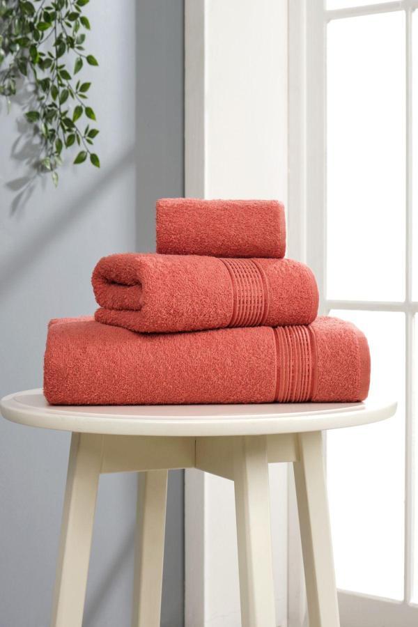 Denia Home Textile Bella Banyo Havlusu Seti 3'Lü - Image 1