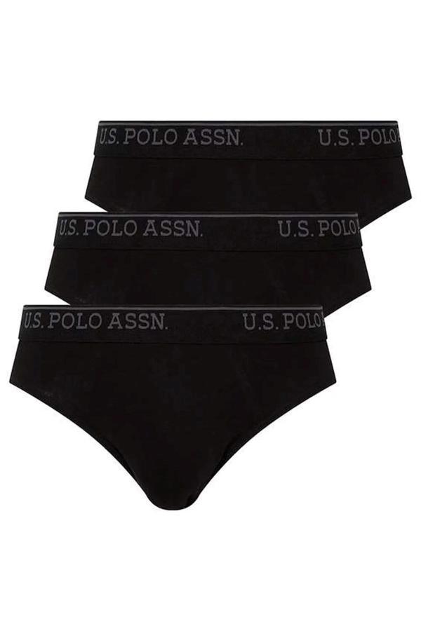 U.S. Polo Assn. Erkek 3'lü Slip - Image 1
