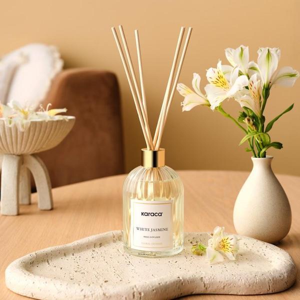 Karaca Floral Intense Çubuklu Oda Kokusu White Jasmine 235 ml - Image 1