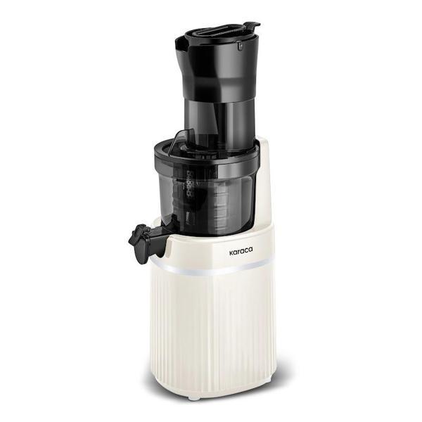 Karaca Fresh Press Slow Juicer Yavaş Sıkım Katı Meyve Sıkacağı Cream - Image 1