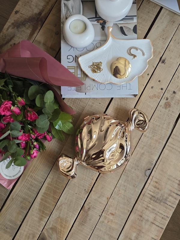 Kadın Rose Gold Candy Form Mika Abiye Çanta - Image 1