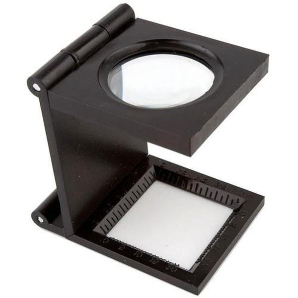 Büro Ev Ofis için 3CM Plastik Katlamalı Büyüteç Lup Tipi El Büyüteci - Image 1