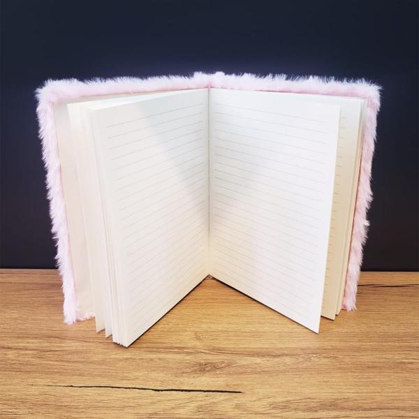 Büro Ev Ofis Hediyesi için Tekli Peluş Stil Defter - Image 1