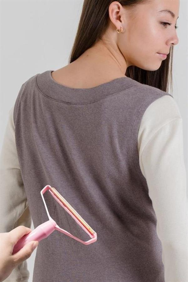 Büro Ev Evcil Hayvanı için Çift Taraf Elbise Kazak Kumaş Tüy Alma Aparatı - Image 1