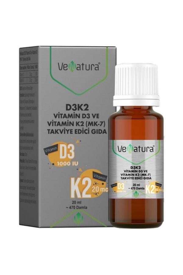 Venatura D3 K2 Damla 20 ml - Image 1