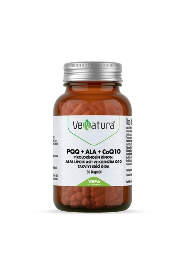 VeNatura PQQ+ALA+KoenzimQ10+Alfa Lipoik Asit 30 Kapsül - Image 1