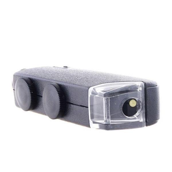 Büro Ev Ofis için 100X Büyütür 2LENS Odak Zoomlu Led Işılı Takı Kontrol Cep Mikroskobu - Image 1