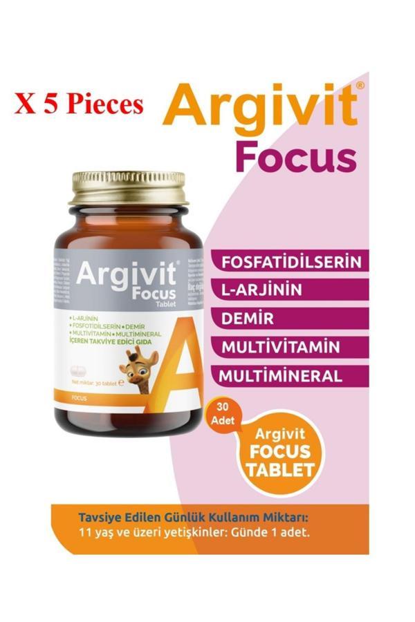 Argivit Focus 30 Tablet 5 Adet - Image 1