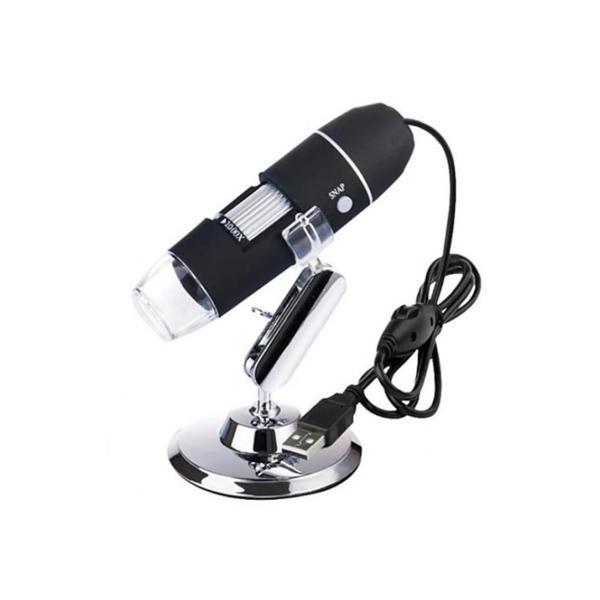 Büro Ev Ofis Okul için 1600X 8LED Metal Standlı USB Dijital Kamera Endoskop Mikroskop - Image 1