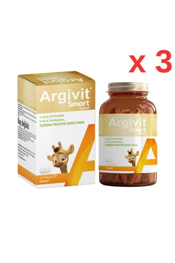 Argivit Smart 30 Tablet 3 Adet - Image 1
