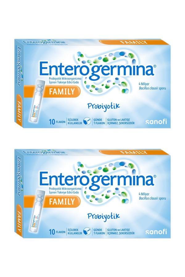 Enterogermina Family 10 Flakon 2 Adet - Image 1