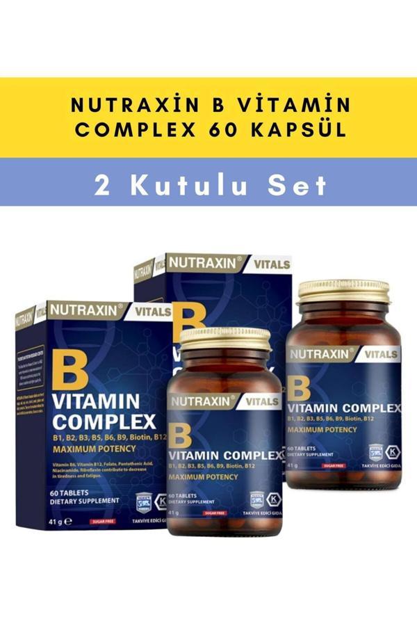 Nutraxin B Complex 60 Tablet 2 Adet - Image 1