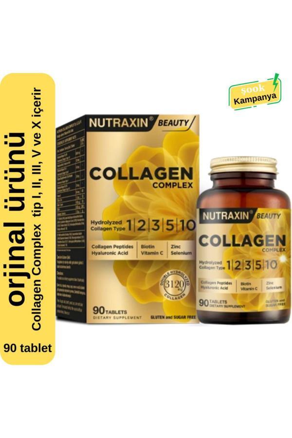 Nutraxin Collagen Beauty Complex 90 Tablet - Image 1