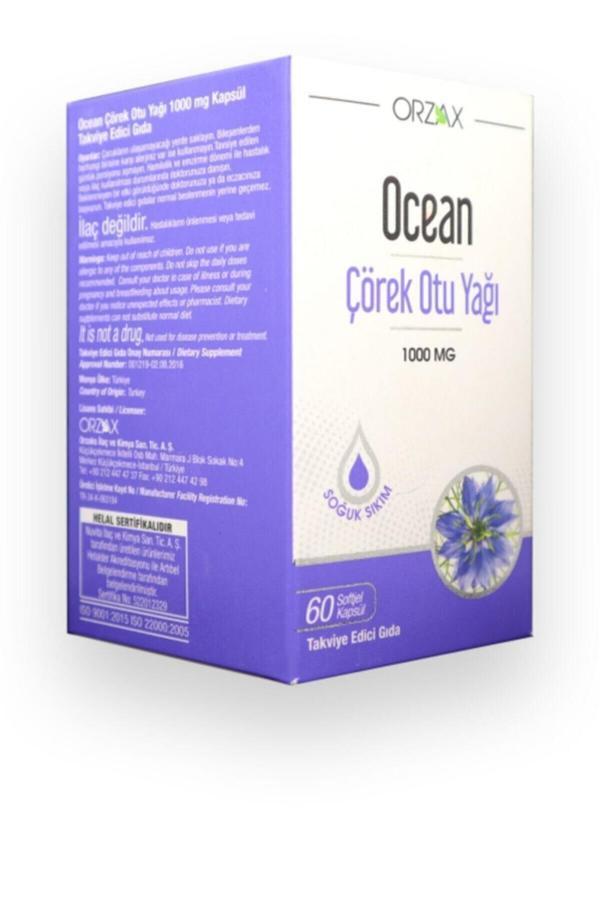 Ocean Çörek Otu Yağı 60 Kapsül - Image 1