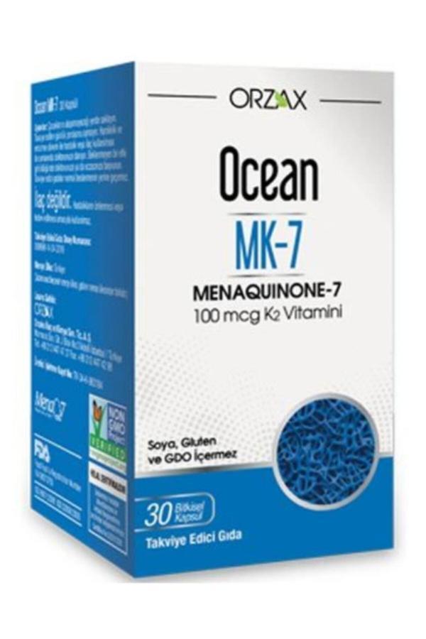 Ocean MK-7 100 mcg Vitamin K2 30 Kapsül - Image 1