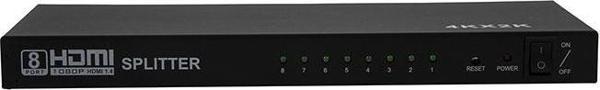 Hytech 8 Port 4K-2K Hdmi Splitter Hy-Lu8 - Image 1