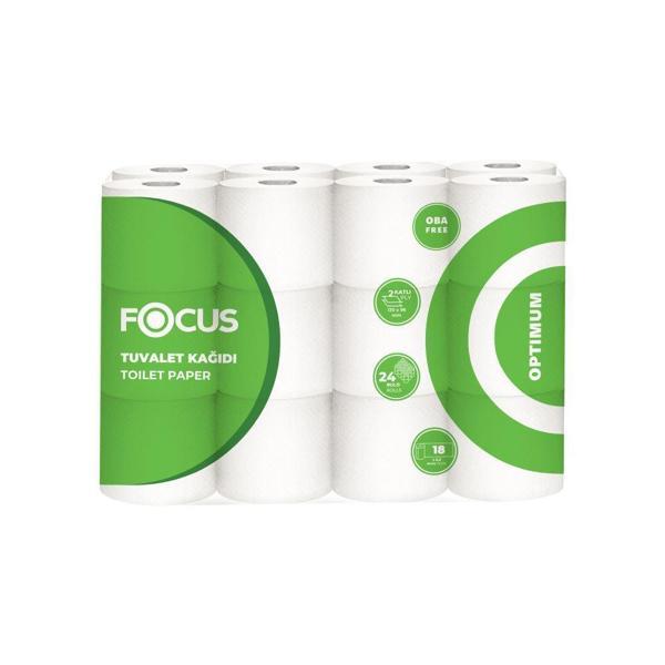 Focus Optimum Tuvalet Kağıdı 2 Katlı 24 Rulo - Image 1