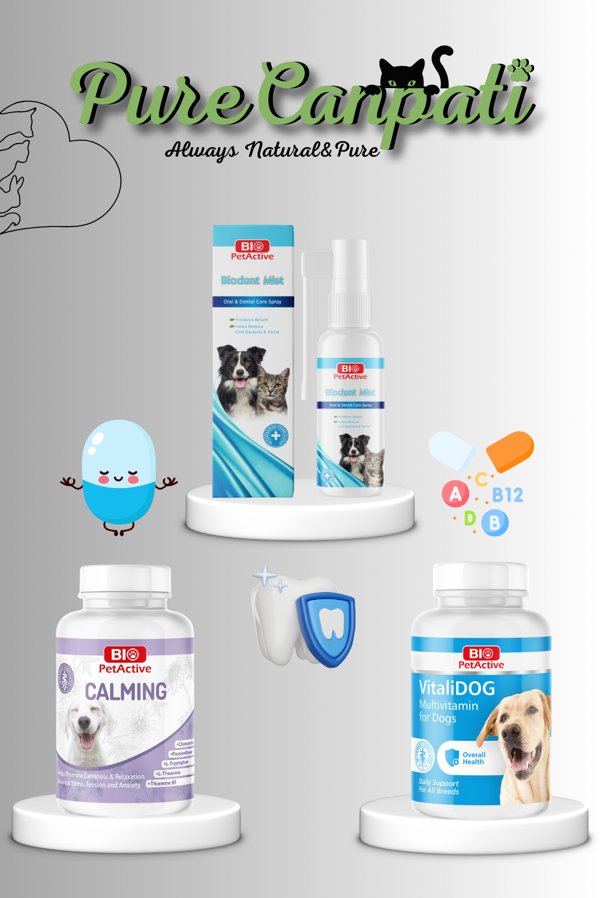 PureCanpati Biodent Mist,Calming,Vitalidog - Image 1