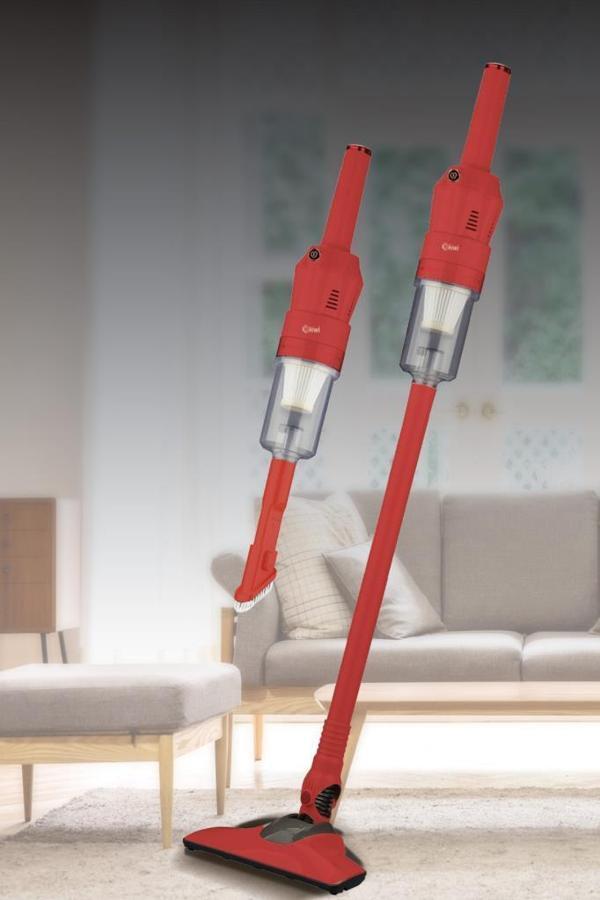 Kiwi KVC-4108 Dikey Elektrikli Süpürge Kırmızı - Image 1