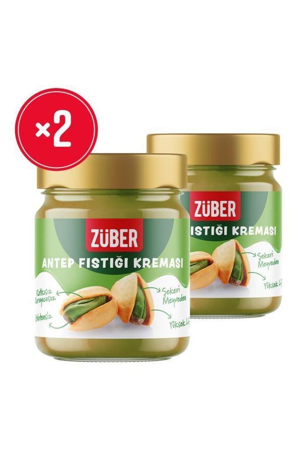 Züber Antep Fıstığı Kreması 200 gr x 2 Adet - Image 1