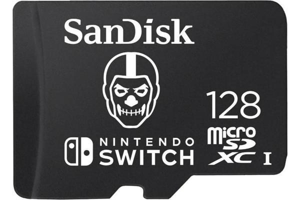 SanDisk Nintendo Switch 128GB 100MB/s microSDXC Fortnite Hafıza Kartı SDSQXAO-128G-GN6ZG - Image 1