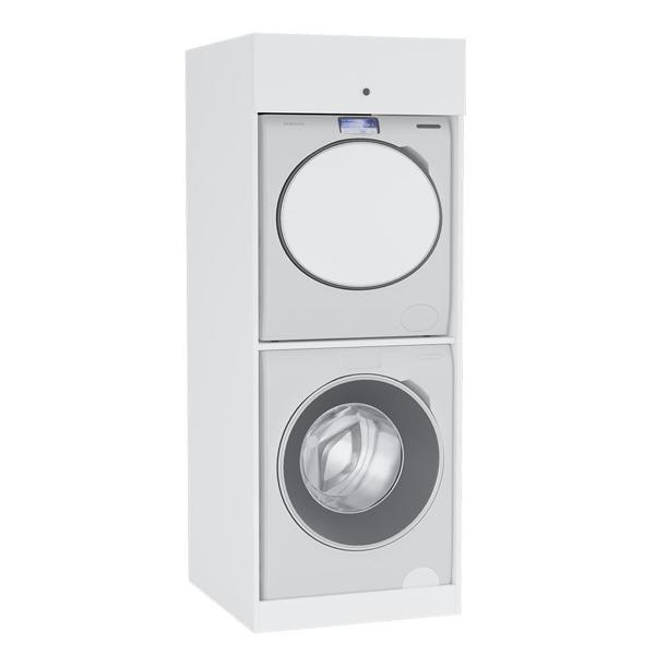 Ubm Senfoni Çamaşır ve Kurutma Makinesi Dolabı 70 Cm Beyaz - Image 1
