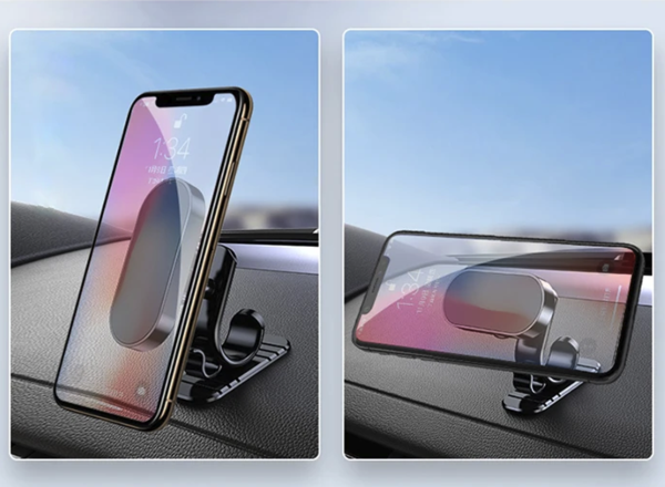Teyla Modey Y 8 mıknatıslı çok güçlü araç içi torpido telefon tutucu yatay/dikey kullanım - Image 1