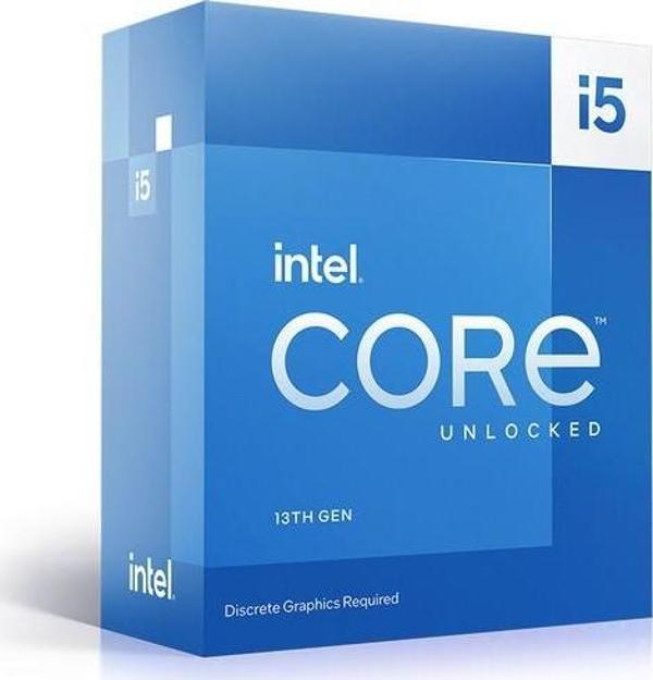 Intel Core İ5 13600Kf 3.50Ghz 24Mb125W Lga1700 (Grafik Kart Yok, Fan Yok) Box Kutulu İşlemci - Image 1