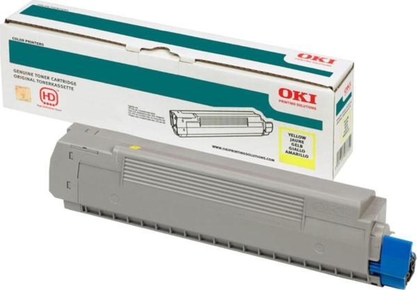 Oki i C301-321 Mc342 1.500 Sayfa Kapasiteli Yellow Sarı Toner 44973541 - Image 1