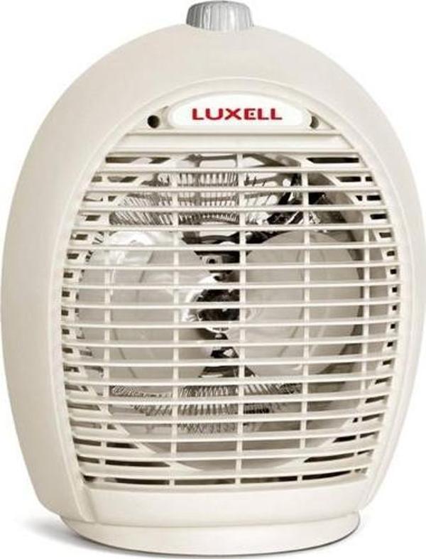 Luxell Lx-6331 Beyaz Isıtıcı Fan 1000+1000 Watt 3 Farklı Kademede Çalışma - Image 1