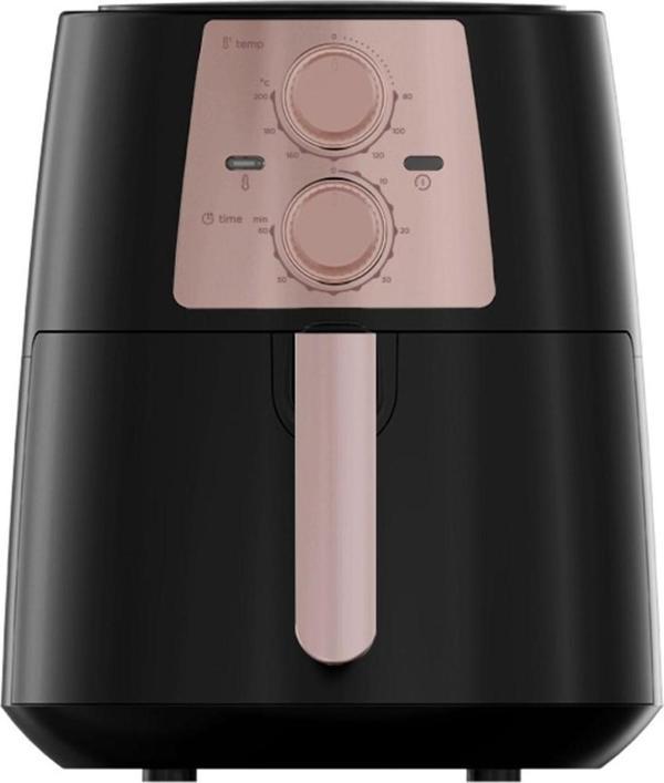 Luxell Lx-Fc5638(Af-04) 5.5 Litre Rose Plus Fastfryer Fritöz - Image 1