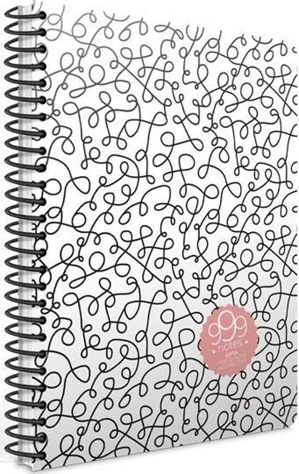 Gıpta 999 A4 Spiralli Ofset Pp Kapak Defter 100 Yaprak Çizgili (4 Lü Paket) 1042 - Image 1