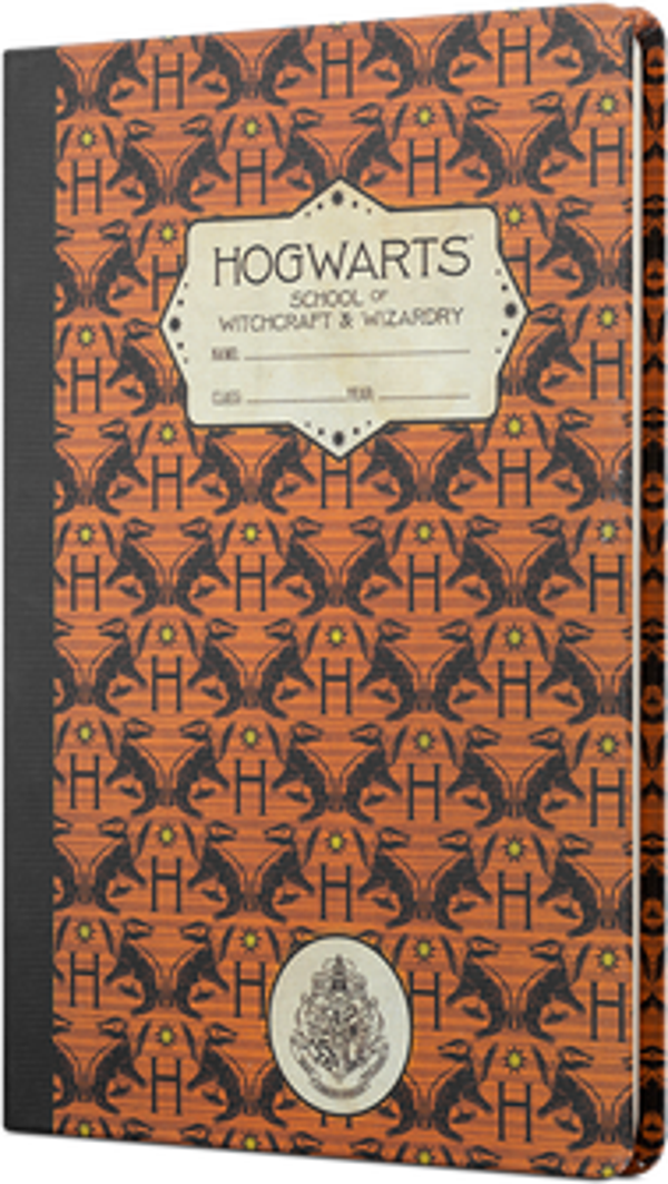 Mabbels Harry Potter Hogwarts Hafflepuf Sert Kapak Butik Not Defteri Kahverengi 80 Yaprak Çizgisiz 15X21Cm Dft-388180 - Image 1