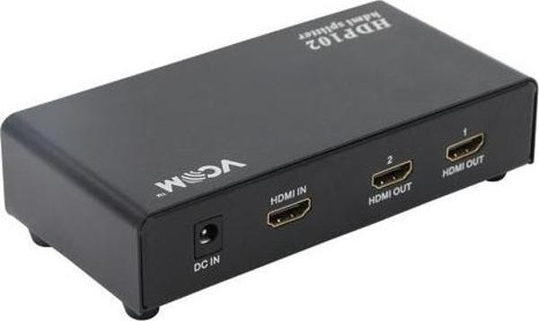 Vcom Dd412A 1Pc - 2 Monitör Hdmi Switch Metal - Image 1