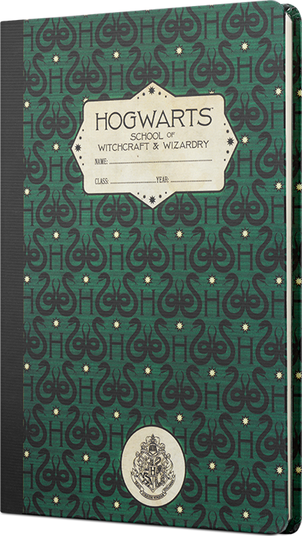 Mabbels Harry Potter Hogwarts Syltherin Sert Kapak Butik Not Defteri Yeşil 80 Yaprak Çizgisiz 15X21Cm Dft-388166 - Image 1