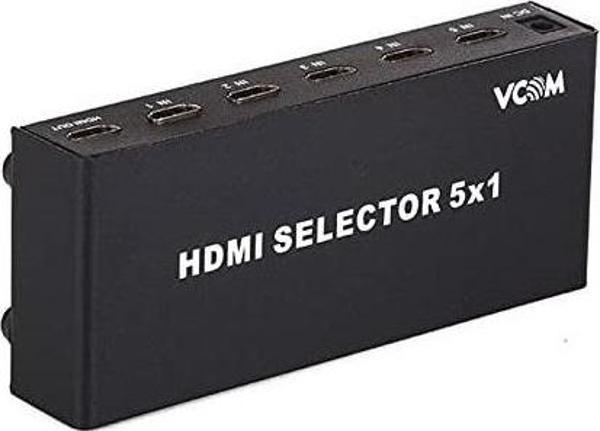 Vcom Dd435 5Pc-1Mn Monitör Hdmi Switch Metal - Image 1