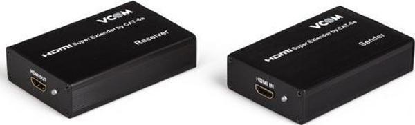 Vcom Dd471 Hdmi Rj45 4K@30Hz Extender Metal 60 Metre Uzatıcı - Image 1