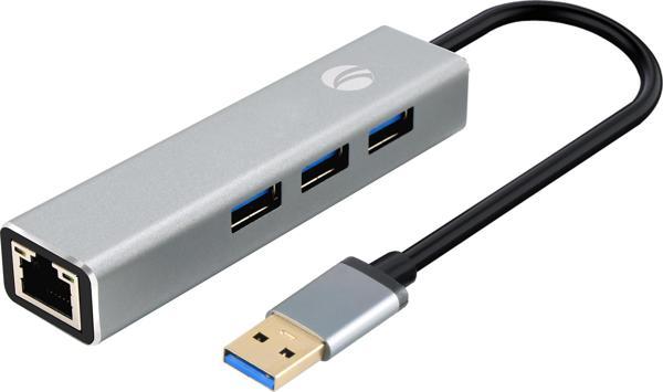 Vcom Dh312A Usb 3.0 To Usb3.0-3+Rj45 Çoklayıcı - Image 1