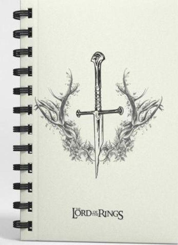 Mabbels Lotr Narsil Spiralli Not Defteri Bej 80 Yaprak Kareli 17X24Cm Dft-388531 - Image 1