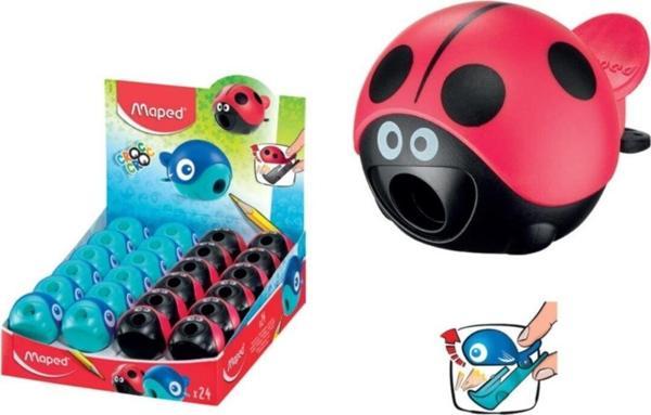 Maped Kalemtıraş Croc Croc Easy Tek Deliki Display 018113 (24 Lü Paket) - Image 1