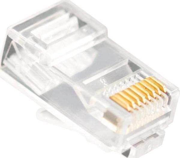 Vcom Rj45 8P8C Cat6-Utp-Rj45-3U Konnektör 20 Li Paket Nm006 - Image 1