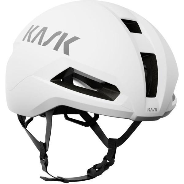 Kask Nirvana Yol Bisikleti Kaskı Mat Beyaz Medium - Image 1